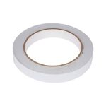 Лента клейкая двухсторонняя на бумажной основе 15 мм / 25 метров, белый, Gamma BLK-15