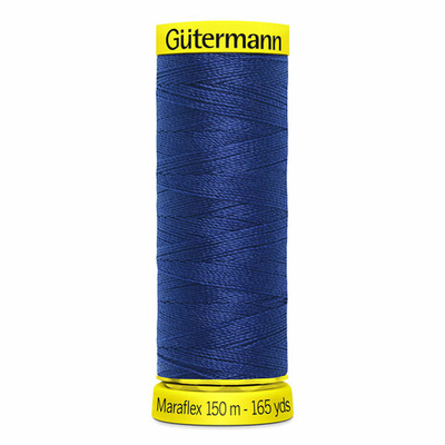 Нитки для трикотажа Gutermann Maraflex, 150м, 232 кобальт, 5 катушек