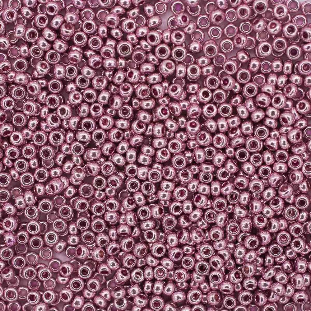 Бисер Preciosa Solgel metallic 10/0 (2.3 мм), 100 г (5х20 г), цв. 18192