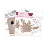 Набор для шитья игрушки Сплюшка Краб 34 см, Miadolla TT-0423