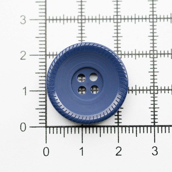 Пуговицы 4 прокола 36L (С919 синий), 72 шт, S090184