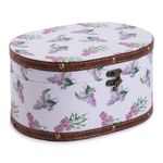 Шкатулка декоративная сундучок 24х18х12.5 см, 009 Сиреневое изобилие, Gamma DBK-012