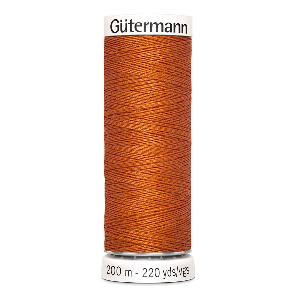 Нитки универсальные Gutermann Sew-all 100 (200 метров), 5 кат. | 982 св.рыжий