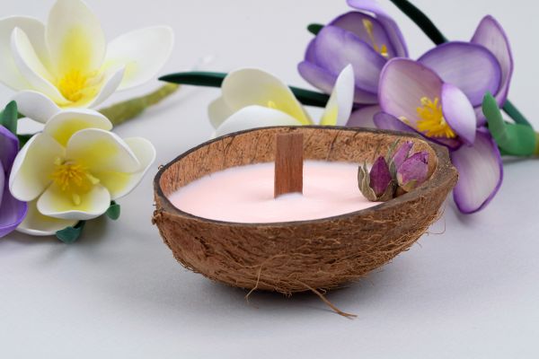 Фитили деревянные с держателями 14 см, 5 шт, Love2art WICKS-01