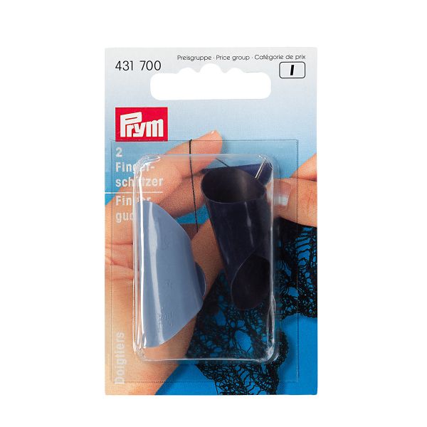 Напёрсток для вязания, пластик, разноцветные 2 штк, Prym