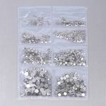 Стразы холодной фиксации TBY.MIX 1 цв.серебро уп.1000 шт