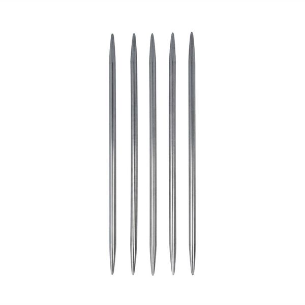 Спицы чулочные металл ⌀6.0 мм, 20 см, никель, Gamma MK5