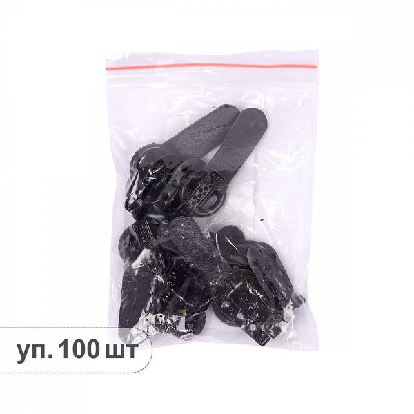 Крючок шубный TBY 50 мм, TBY-0122, цв. F304 коричневый темный уп. 100 шт