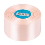 Лента атласная 1-сторонняя 50.0 мм / 33±2 метра, 004 бл.розовый, Gamma