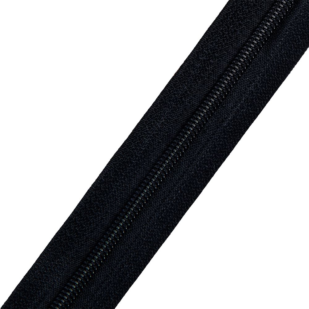 Молния рулонная спираль (витая) Т3 (3 мм) / 100 метров, черный №310, Blitz Молния рулонная спираль (витая) Т3 (3 мм) / 100 метров, черный №310, Blitz