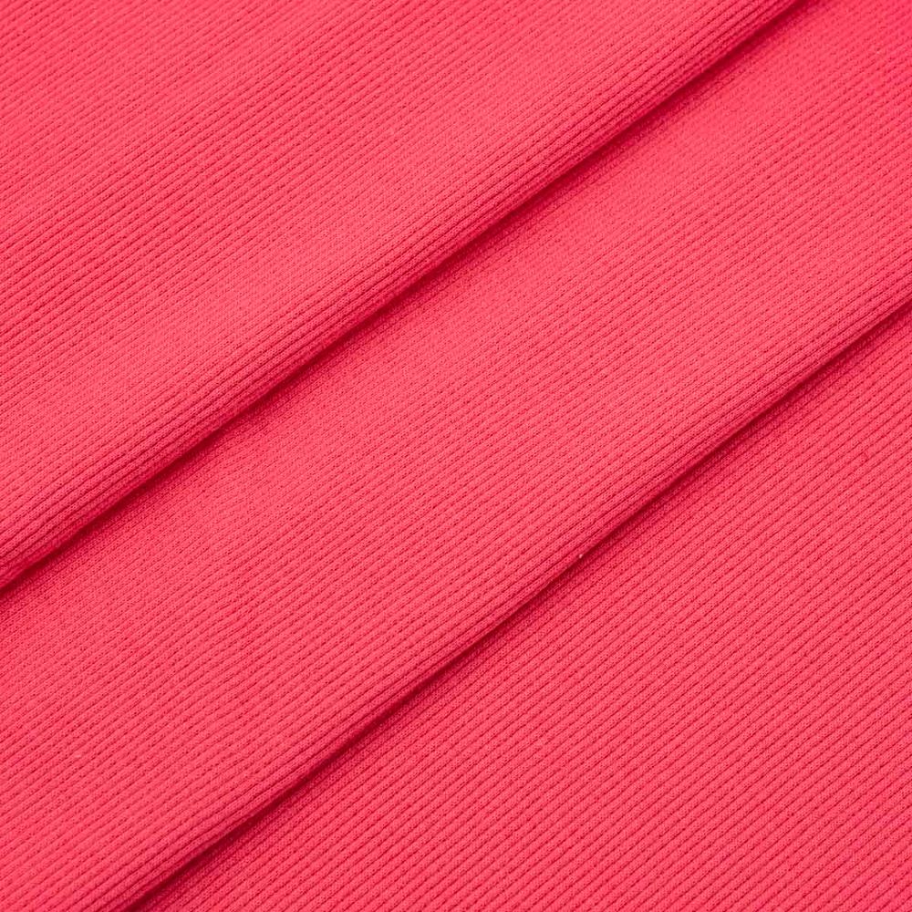 Кашкорсе с лайкрой 30/1,25х59см, ±2см 95% х/б+5% лайкра, цв.я.розовый, 9021