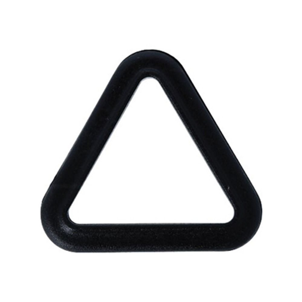 Рамка-треугольник пластик 25 мм, 100 шт, черный, Gamma TC31