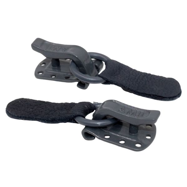 Крючок шубный Amii 50 мм, RAL 7015, 50 шт, т.серый