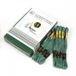 Мулине ПНК им.Кирова цв.8506 полынь, 24 мотка по 8 метров