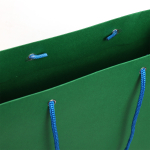 Шнурок для пакетов с крючком вязанный ⌀5 мм, l40см, 07 синий (100шт/50пар)