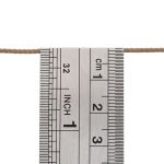 Шнур плетеный ⌀1.5 мм / 100 метров, 014 бежевый