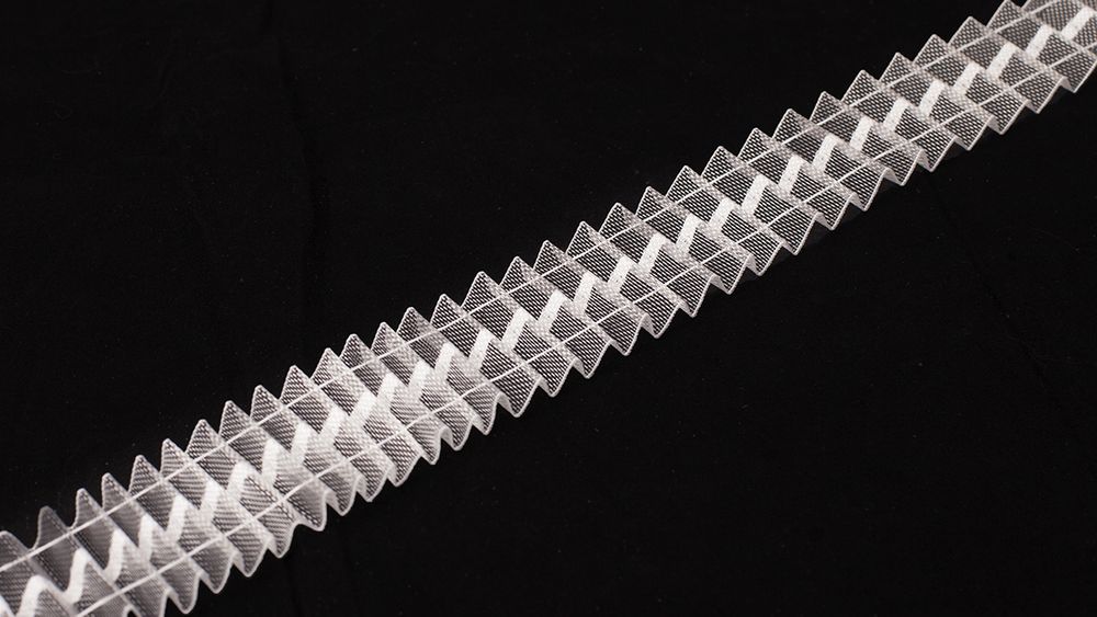 Лента шторная 1/12 40 мм, 50 м, прозрачный, Blitz Лента шторная 1/12 40 мм, 50 м, прозрачный, Blitz