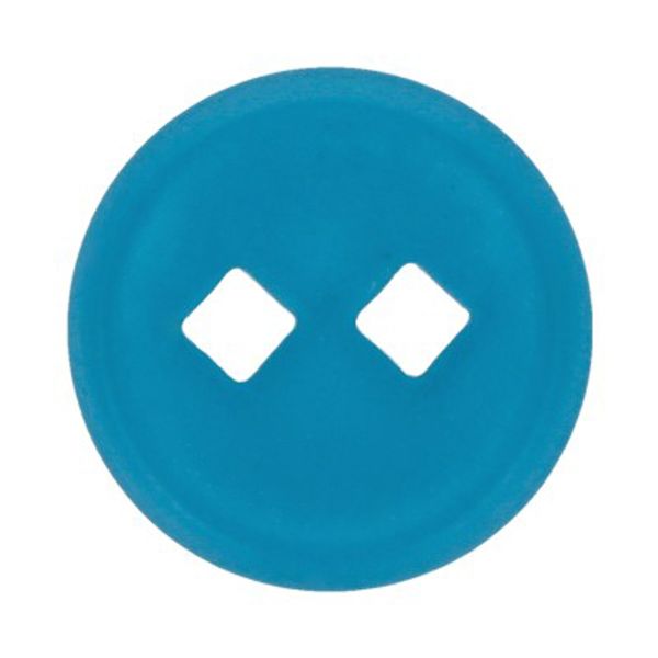 Пуговицы 2 прокола блузочные 10 мм, 36 шт, D314 бирюзовый, Gamma RIO 0022