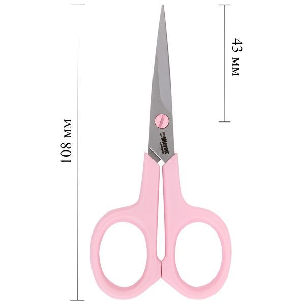 Ножницы рукодельные 10.8 см, сатинированные, VIT-201, Micron by Sharpist