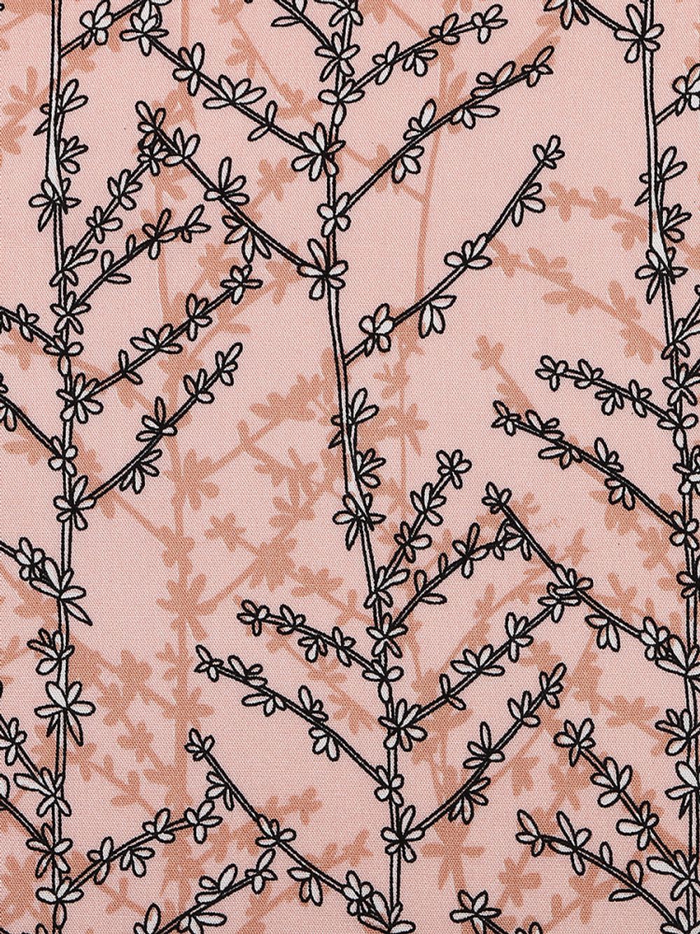 Штапель 90 г/м², 145 см / 2 метра, TBY.Vi.pr.E1326.01.2, цв.01 персиковый