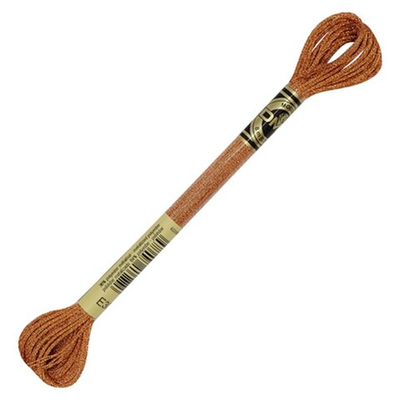 Мулине DMC 317, 8 м, мет. (E301), 6 мотков по 8 метров