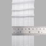 Лента (тесьма) шторная: сборка параллельная (1:2) 60 мм / 50 метров