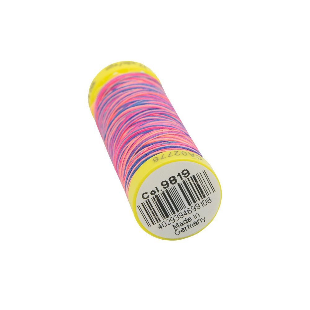 Нитки отделочные Gutermann Deco Stitch 70, multicolor, 70м, 9819, 5 катушек