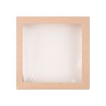 Коробка универсальная с окном 20х20х4.5 см, 5 шт, S-Chief BFC-037