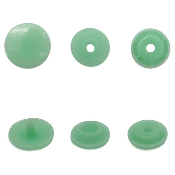 Кнопка рубашечная ⌀12,5/10мм пластик (≈1000 шт) New Star (199 салатовый)