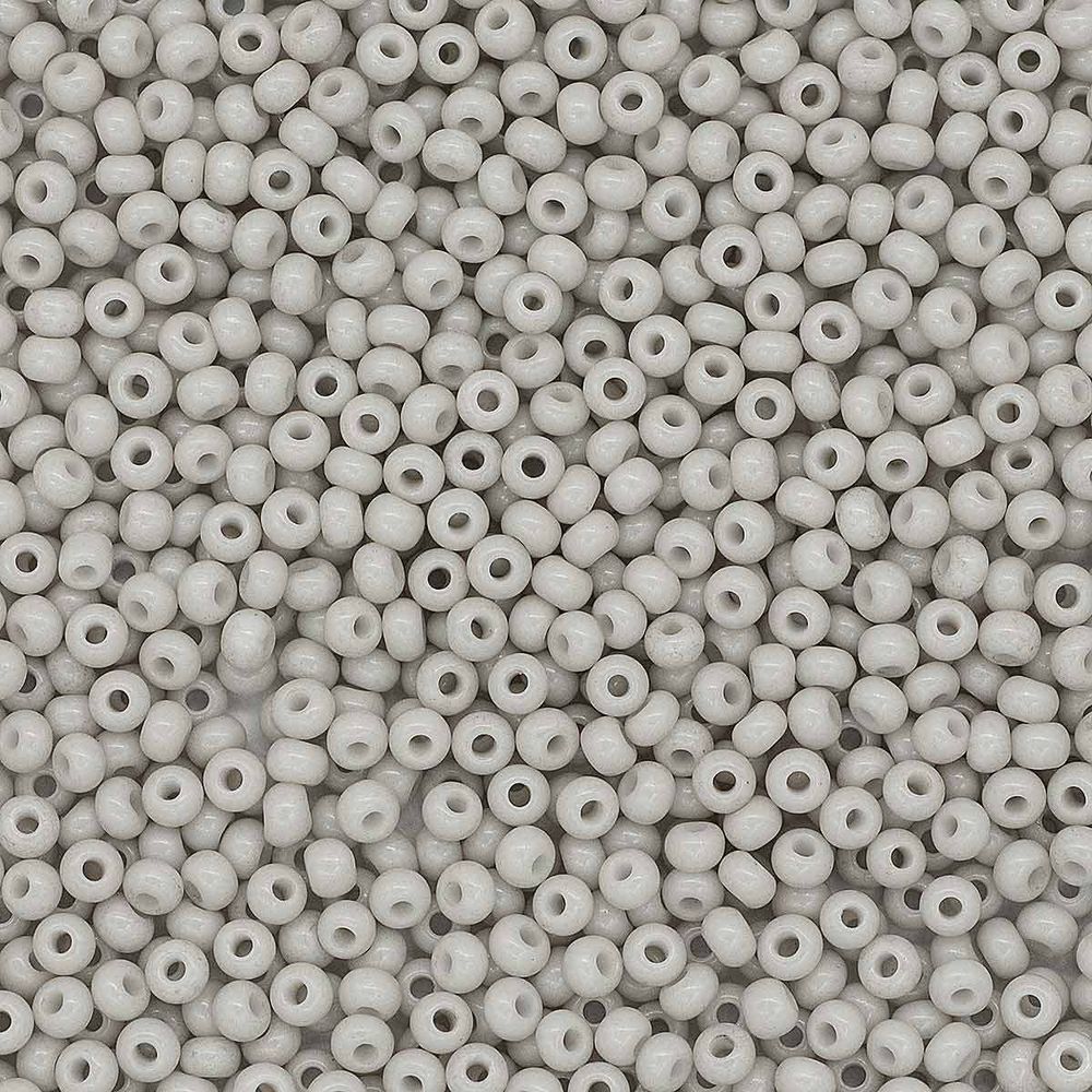 Бисер Preciosa 10/0 (2.3 мм), 100 г (5х20 г), мелованный, цв. 03241