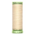 Нитки отделочные Gutermann Top Stitch, 30м, 414 св.кремово-бежевый, 5 катушек