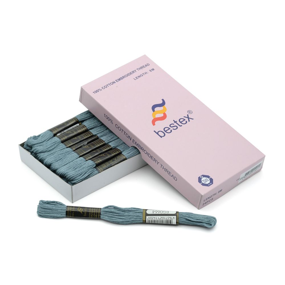 Мулине Bestex, цв.EG0664, 24 мотка по 8 метров