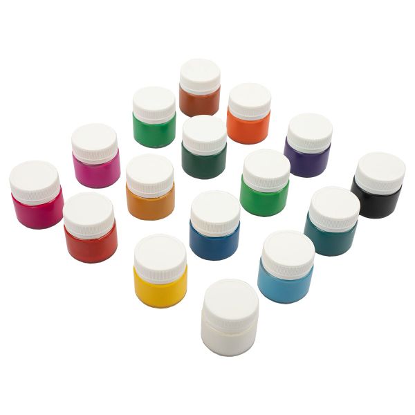 Краска гуашь Играй для детского творчества 16 цв. 20 мл, Лео LPG-0116