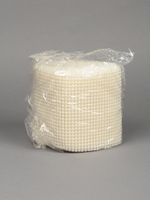 Лента с имитацией жемчуга 120 мм / 9.14 метров, TBYS14, цв.молочный