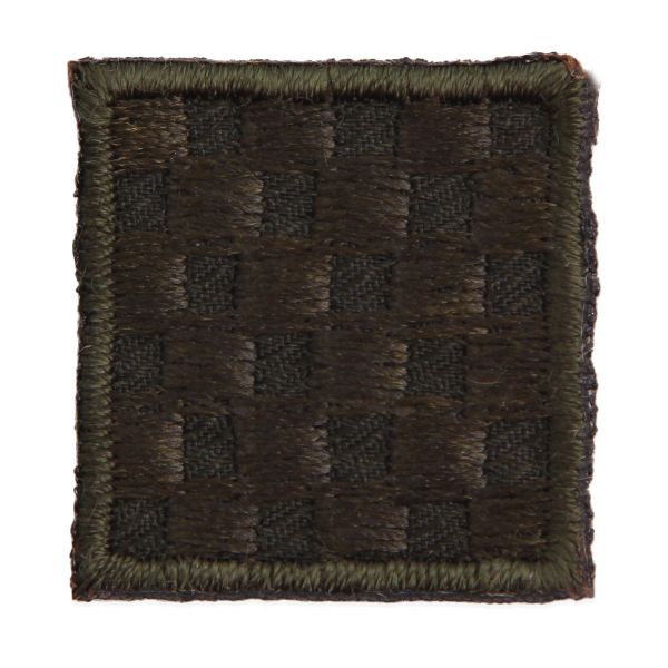 Термоаппликация Квадрат 3х3см, уп. 2 шт, цв.хаки