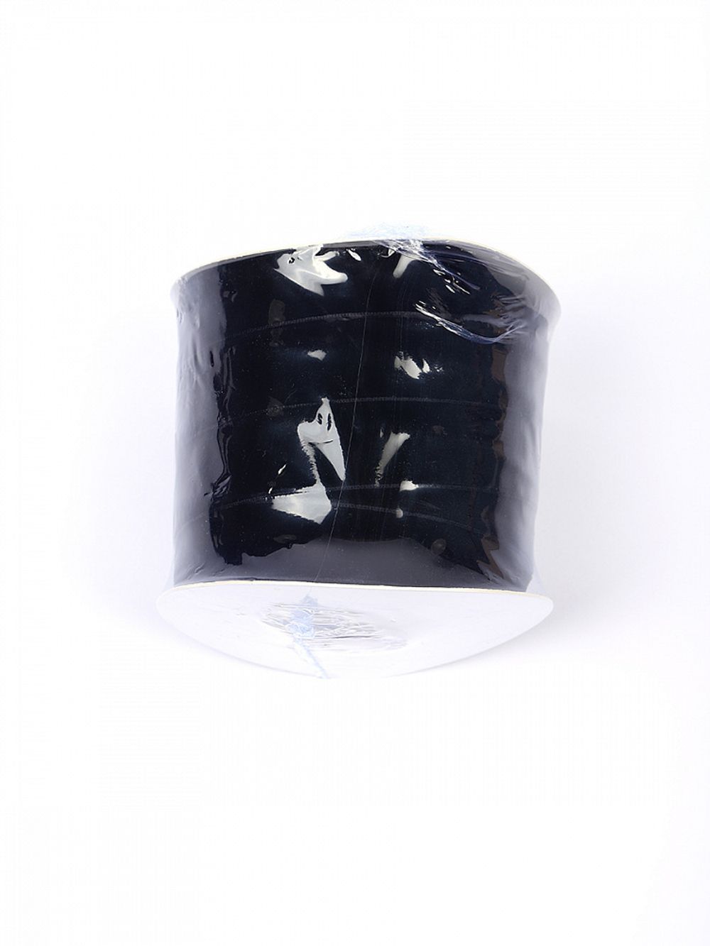 Лента бархатная (тесьма) 25.0 мм / 22.86±1 метров, арт.25VR03 нейлон цв.черный