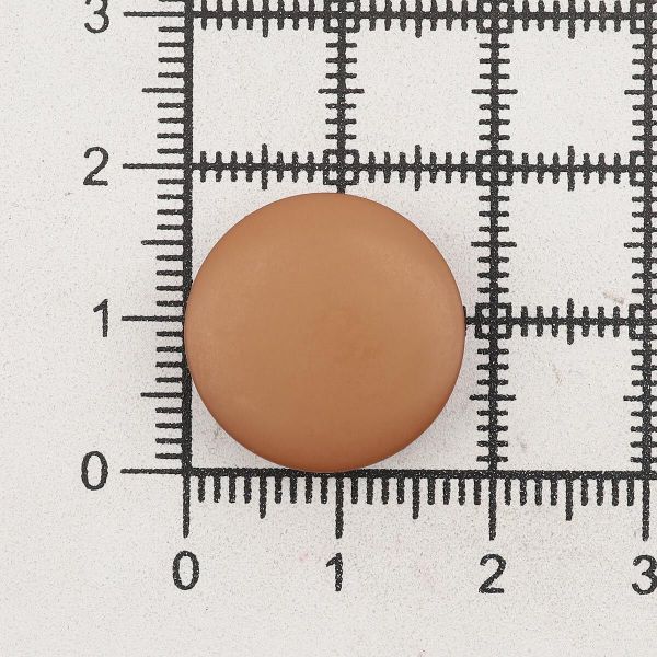 Пуговицы на ножке 28L (18мм), пластик (Brown (коричневый)), NE68, 48 шт