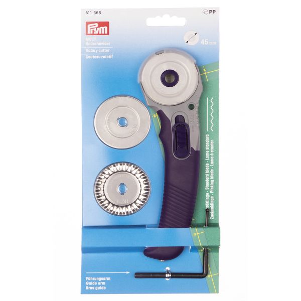 Нож раскройный Мульти ⌀45 мм, 3 лезвия, Prym 611368