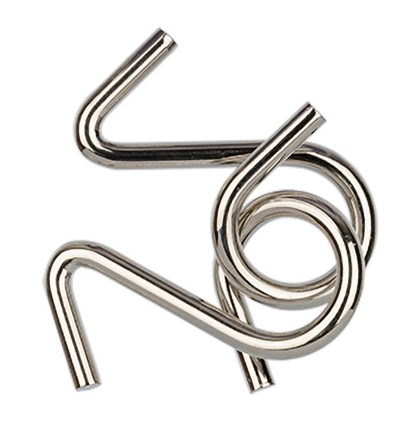 Головоломка металлическая, 1 шт, Петельки 2 элемента, Delfbrick DLM-14