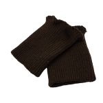 Манжеты трикотажные 7.0х9.5 см, 1 пара, в-42 шоколад
