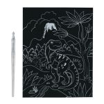 Набор для творчества Гравюра №68 Тираннозавр, 20х25.5 см, Hobbius SGHK