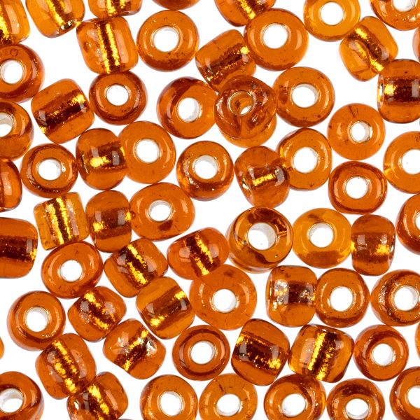 Бисер Zlatka 6/0 (4.1 мм), 100 г (10х10 г), №0029 оранжевый, GR