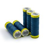 Нитки для трикотажа Gutermann Maraflex, 150м, 112 серо-синий джинс, 5 катушек