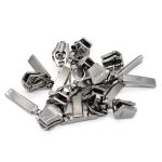 Слайдер (замок) для молнии трактор Arta Т6 (6 мм), черн. никель -F, уп.10 шт, S090324