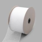 Люверсная шторная лента клеевая 100 мм / 50 метров, прозрачная, 50 м