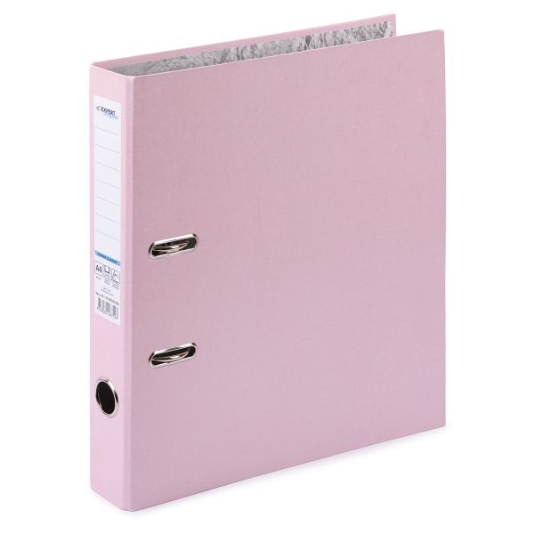 Регистратор Pastel 50 мм, 50 шт, Classic Lite A4 арочный механ. (разб.), персиковый EC100191020, Expert Complete