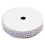 Лента декоративная Звездочки 20 мм / 25±1 метров, YH98 (01 белый/голубой)