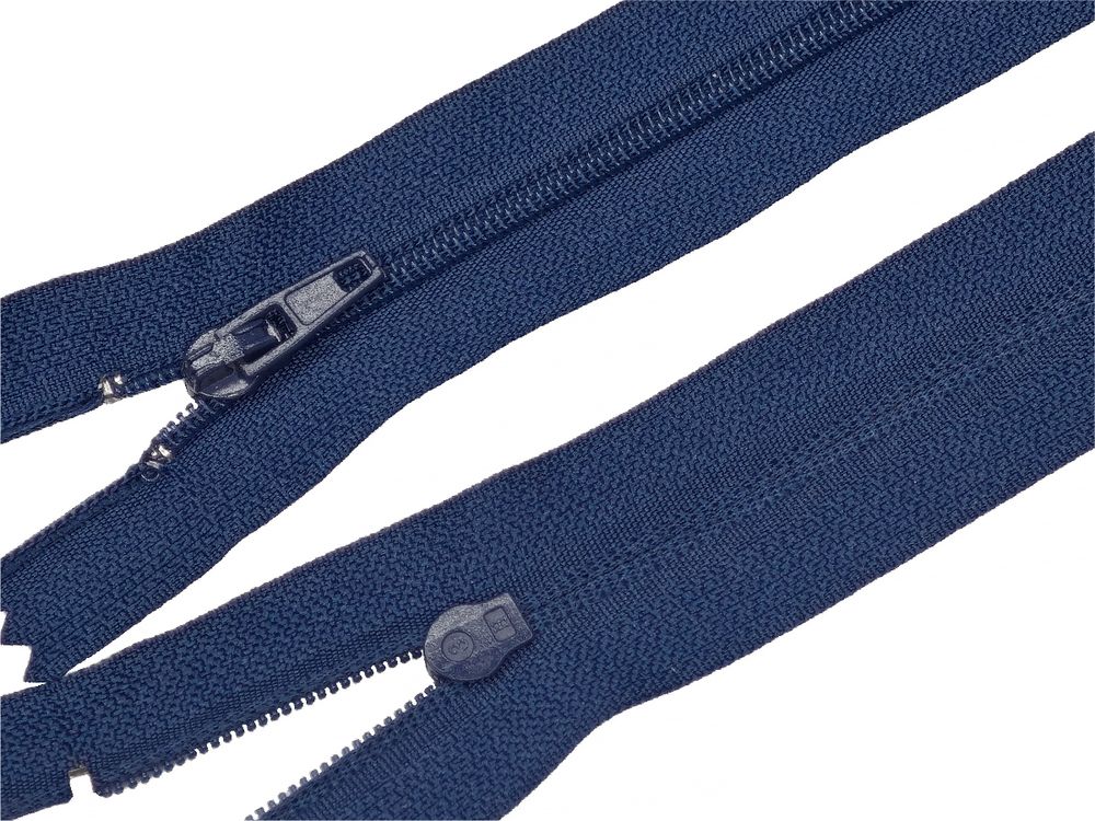 Молния спираль (витая) (цв.SBS) брючная Т3 (3 мм) 1 зам., н/раз., 18 см, автомат, S-919 синий, 5000 шт