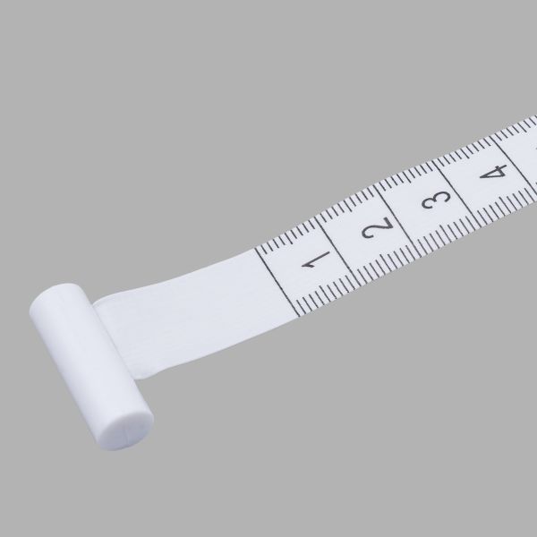 Лента-рулетка с фиксатором длины 2х150см, белый, MTW131