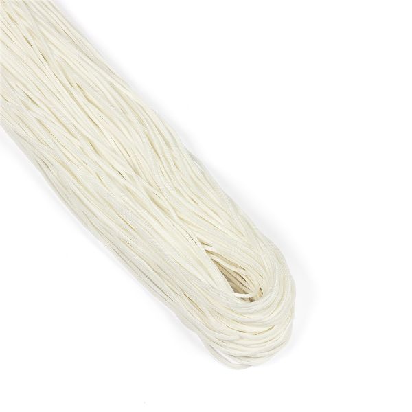 Шнур для мокасин ⌀1.5 мм, 100 м, белый, Gamma Т- 00